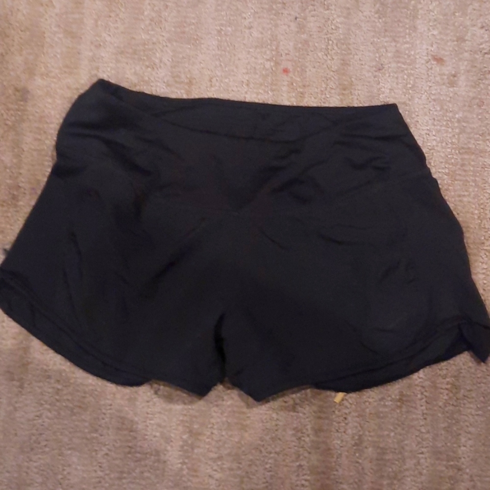 Black dry fit short